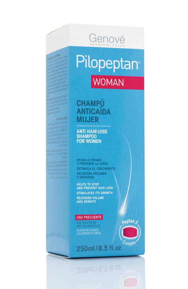 Pilopeptan Woman Champú Anticaída Mujer Anti hair loss shampoo